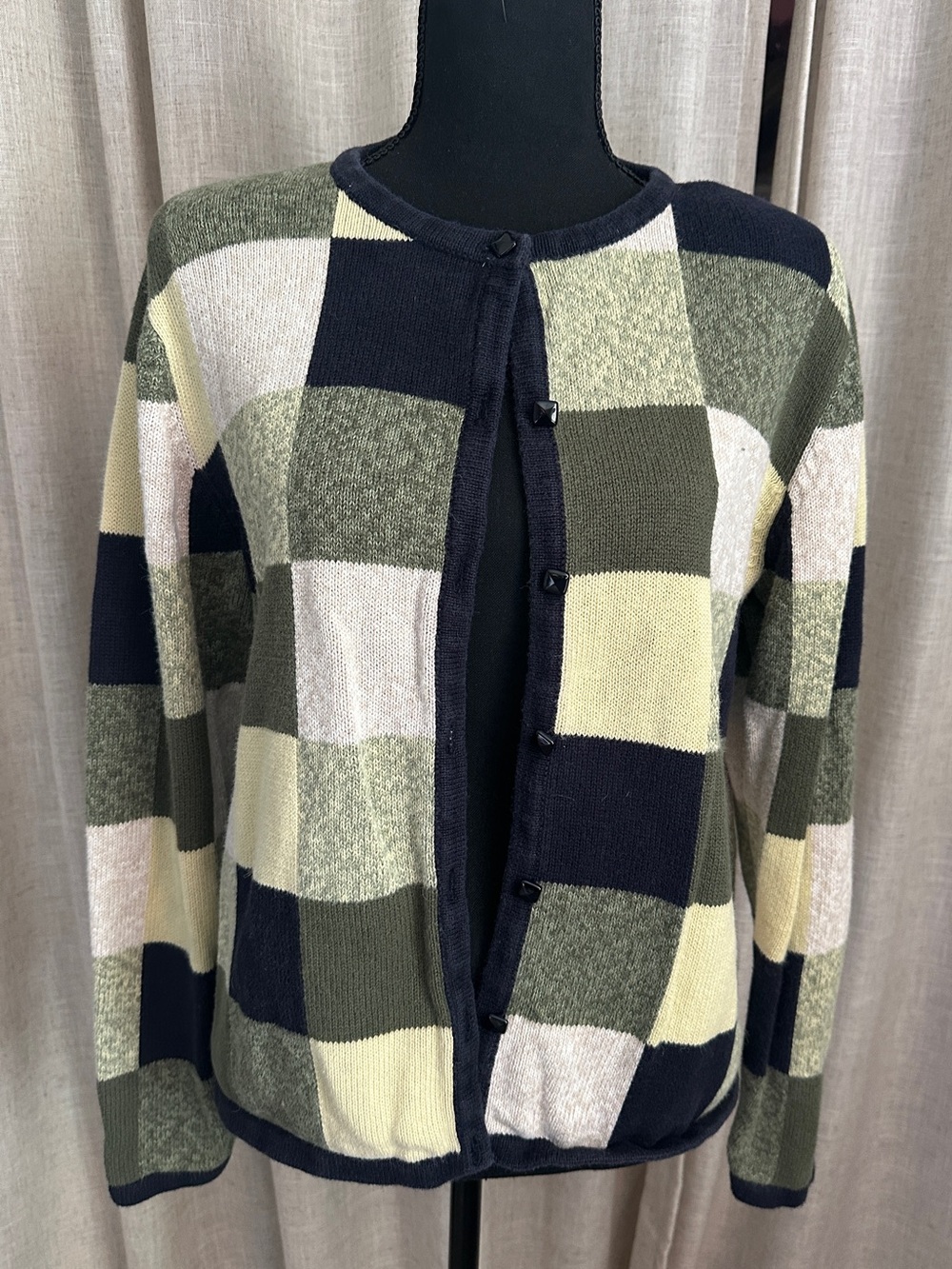 Christopher & Banks Color block Cardigan